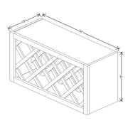 Wine Rack  technical diagram