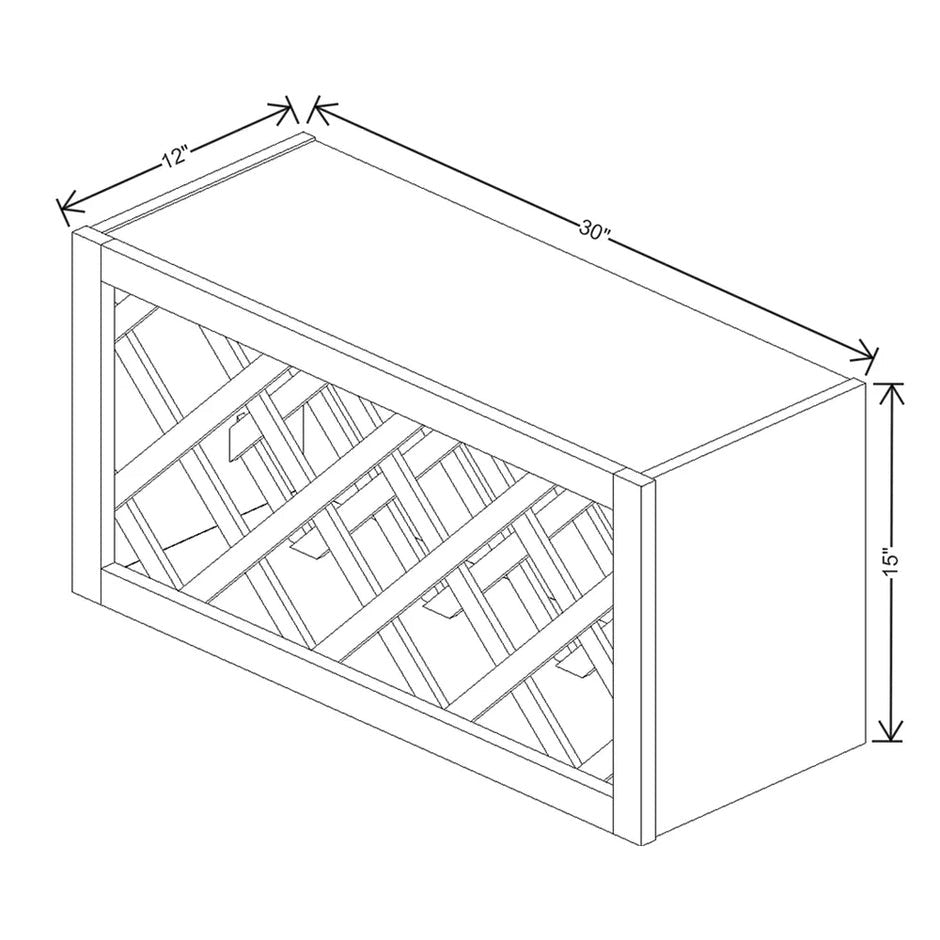 Wine Rack  technical diagram