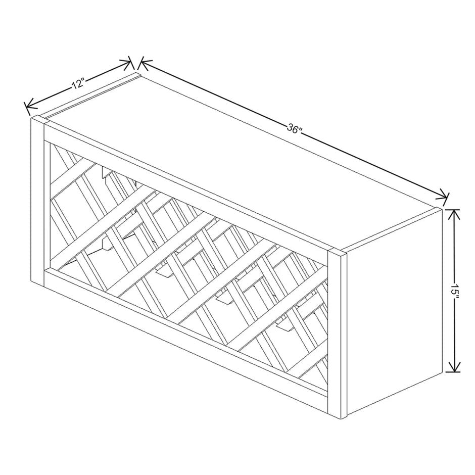 Wine Rack  technical diagram