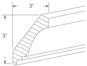 JK-A7-CM10-4-1/4 – Crown – A7 – Creme Glazed