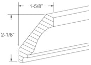 JK-A7-CM10 – Crown – A7 – Creme Glazed