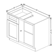 Base Blind Corner (L/R)  technical diagram