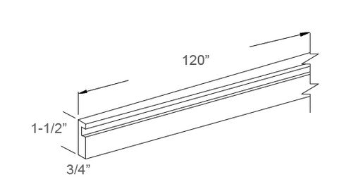 Tall Filler  technical diagram