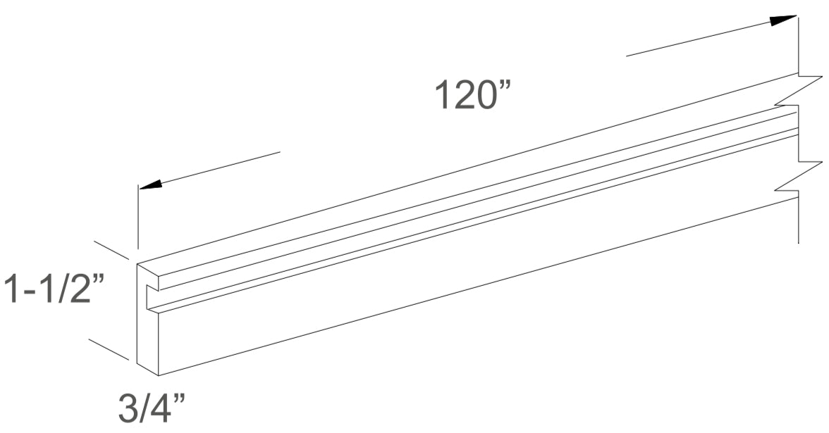 JK-A7-CM34-1-1/2 – Tall Filler – A7 – Creme Glazed