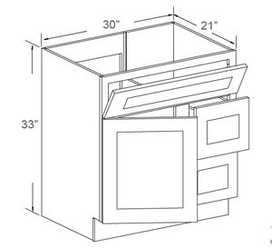 JK-S1-FA3021DL – Vanity Sink Cabinet – S1 – Java Coffee