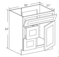 JK-A7-FA3021DR – Vanity Sink Cabinet – A7 – Creme Glazed
