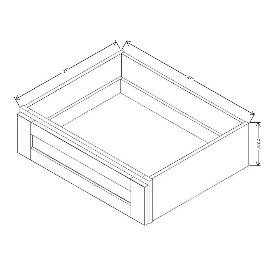 Knee Drawer  technical diagram