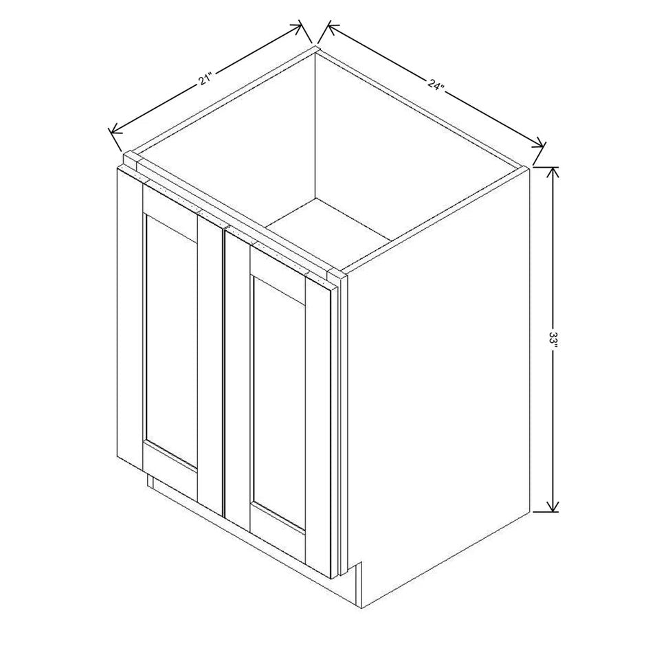 Vanity Base Cabinet  technical diagram
