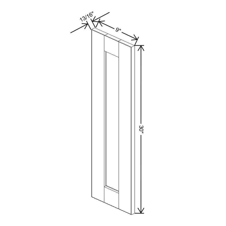 Replacement Wall Door Panel 30/36/42H  technical diagram