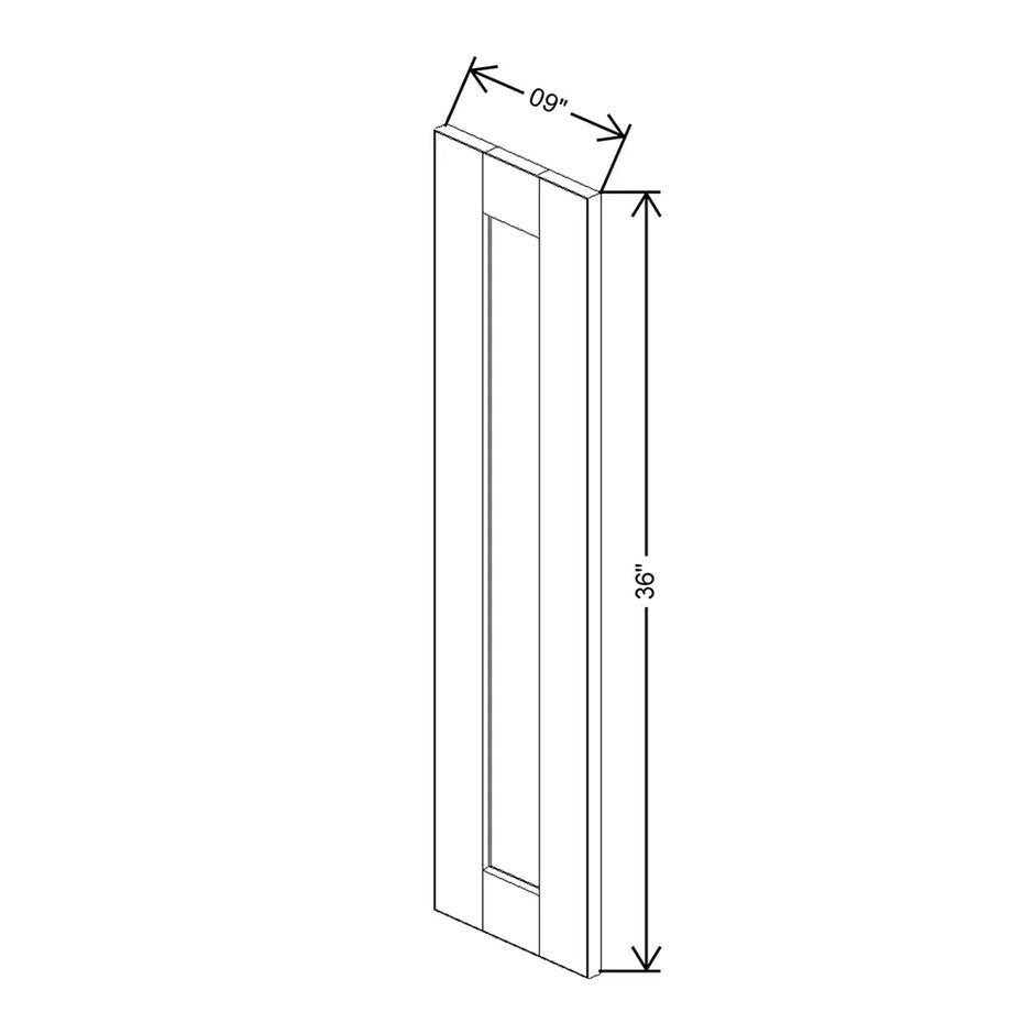 Replacement Wall Door Panel 30/36/42H  technical diagram