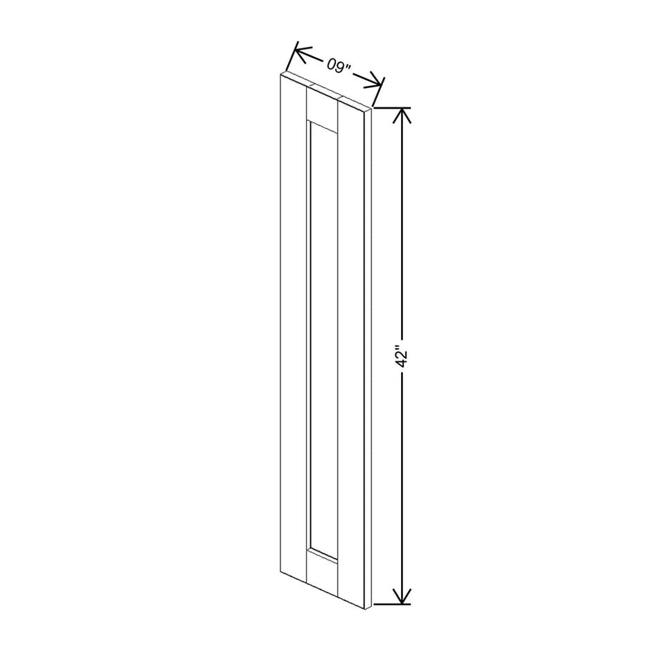 Replacement Wall Door Panel 30/36/42H  technical diagram