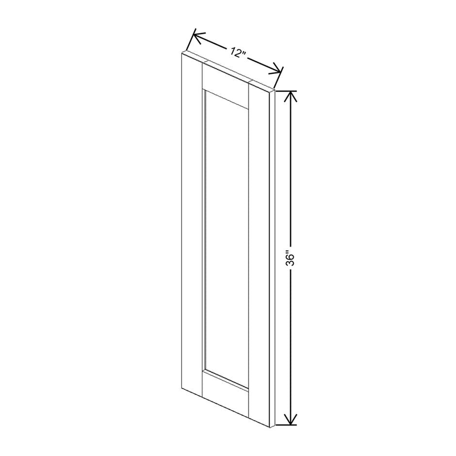 Replacement Wall Door Panel 30/36/42H  technical diagram