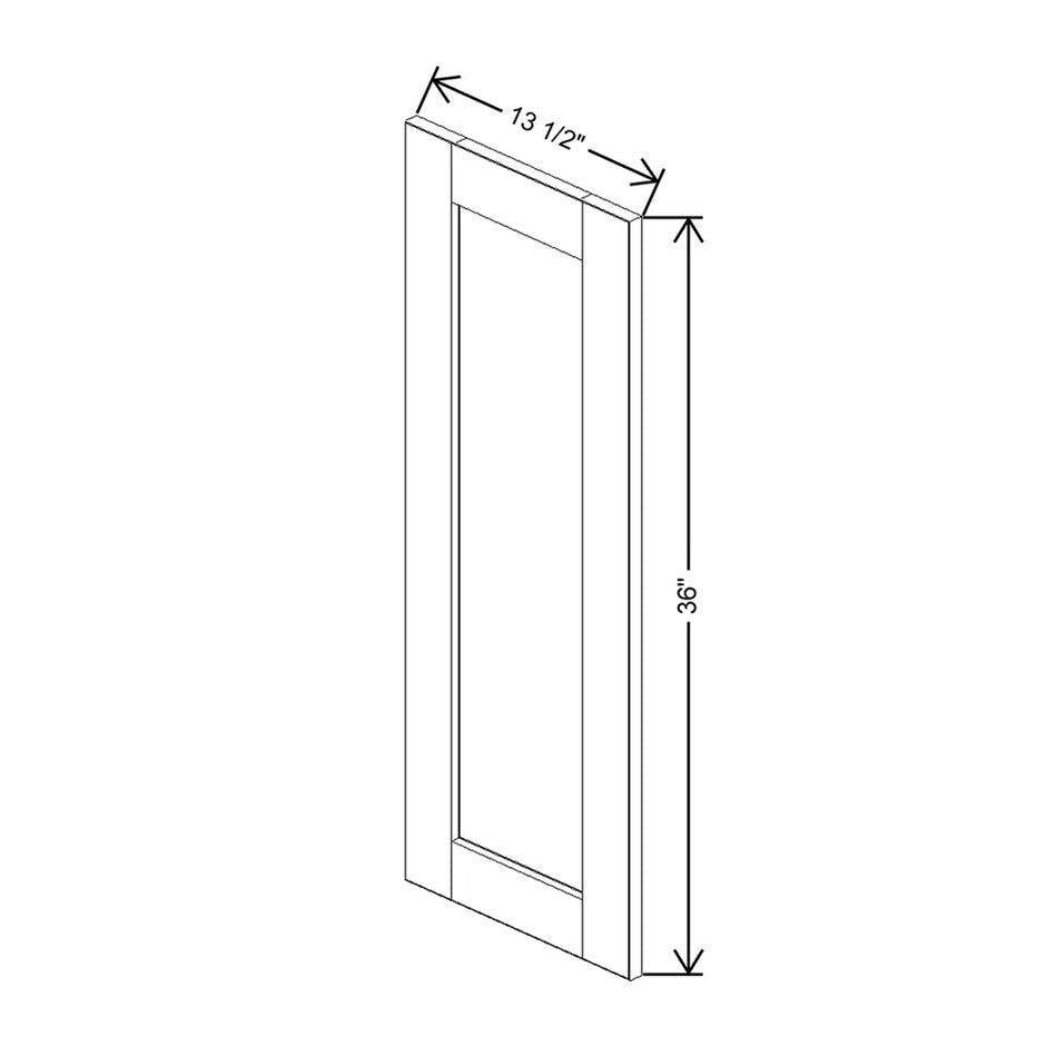 Replacement Wall Door Panel 30/36/42H  technical diagram