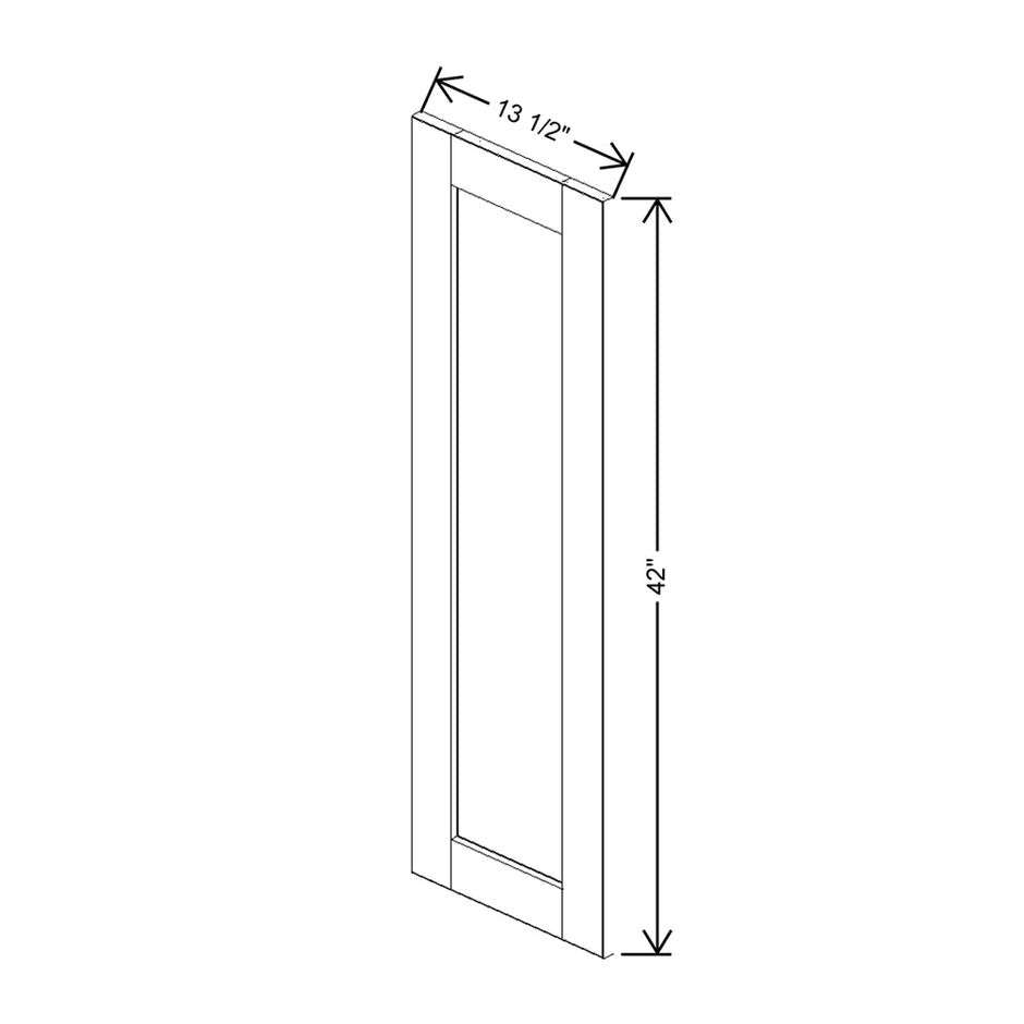 Replacement Wall Door Panel 30/36/42H  technical diagram