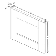 Replacement Wall Door Panel 12/15/18H  technical diagram