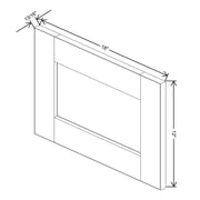 Replacement Wall Door Panel 12/15/18H  technical diagram