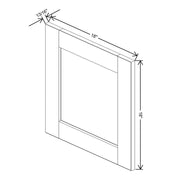 Replacement Wall Door Panel 12/15/18H  technical diagram