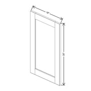 JK-K8-WM1830 – Replacement Glass Insert Door Panel – K8 – Espresso