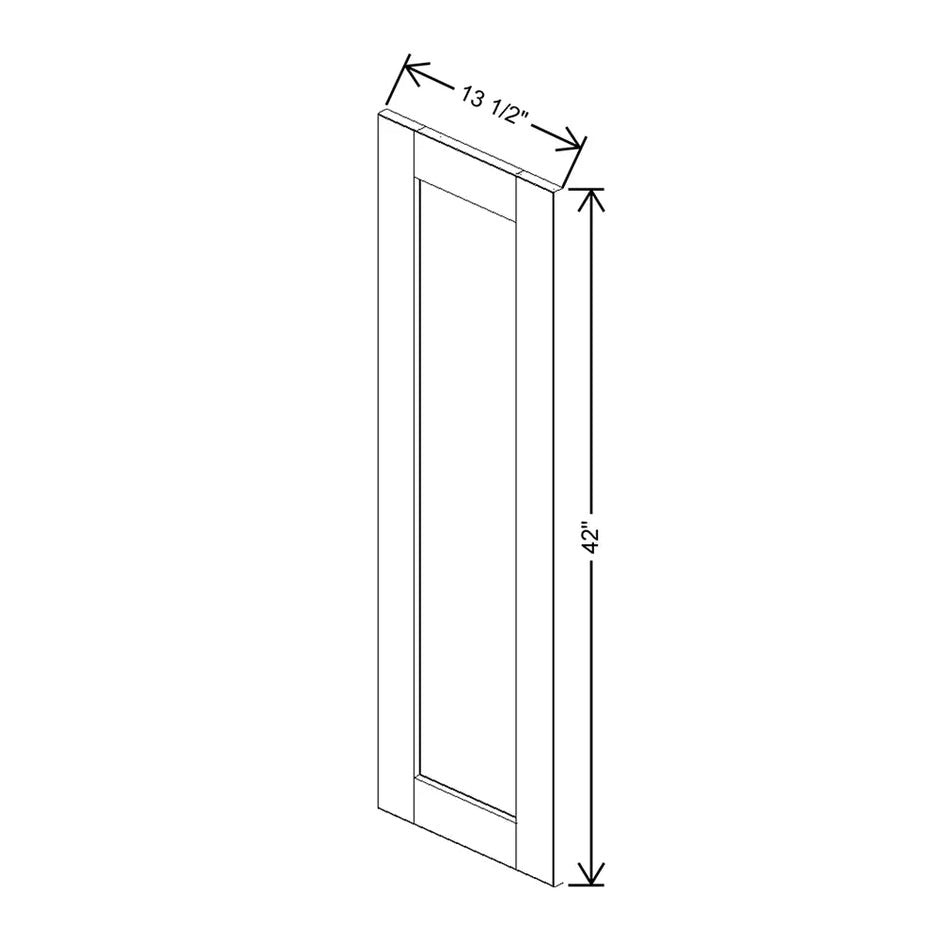Replacement Glass Insert Door Panel technical diagram