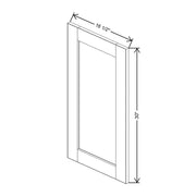 JK-S5-WM3330 – Replacement Glass Insert Door Panel – S5 – Castle Grey