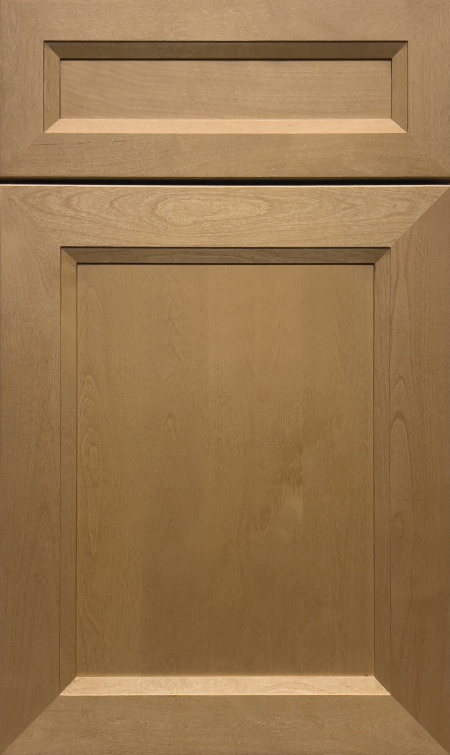 Butterscotch cabinet door finish sample