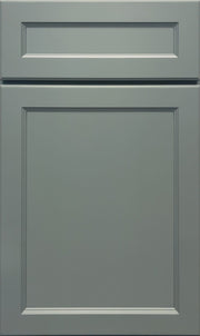 Sage cabinet door finish sample